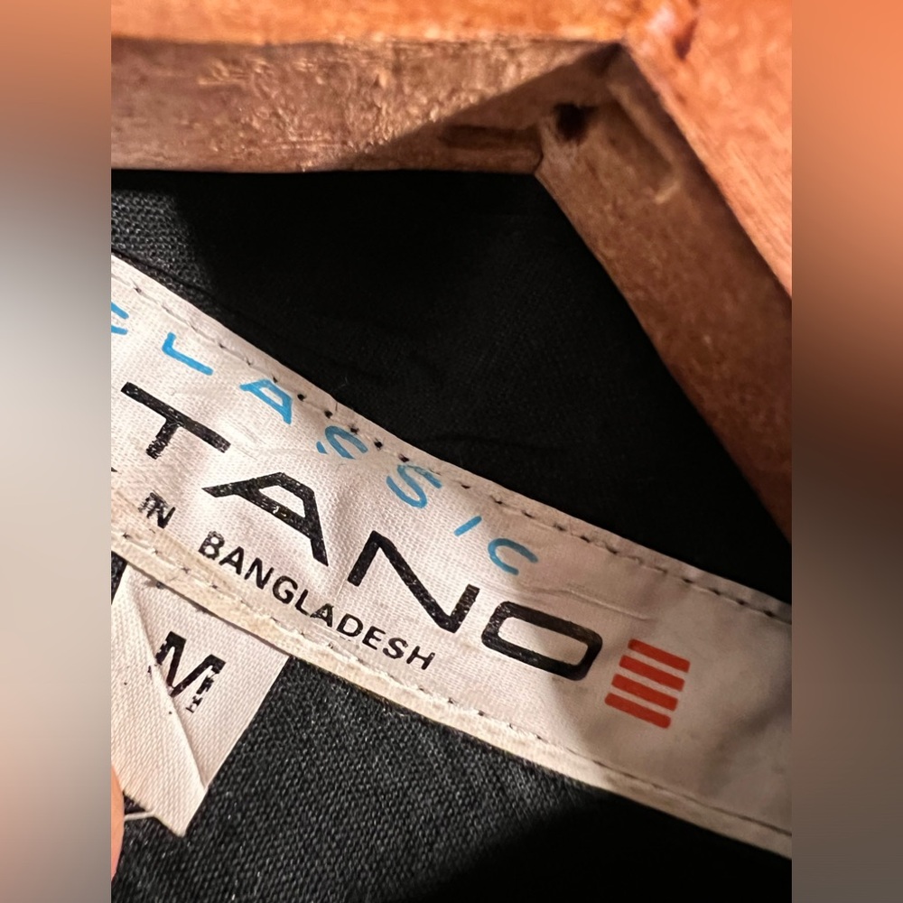 Gitano Button Down Size:M Color: Black Nwot Short… - image 4